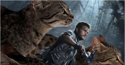 SOMEONE REPLACED ALL OF THE DINOSAURS IN JURASSIC PARK WITH CATS