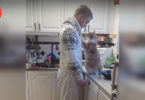 Cat Daddy And His Cat Have The Cutest Daily Routine EVER ! Look What She Does When Her Human Is Going To Work !